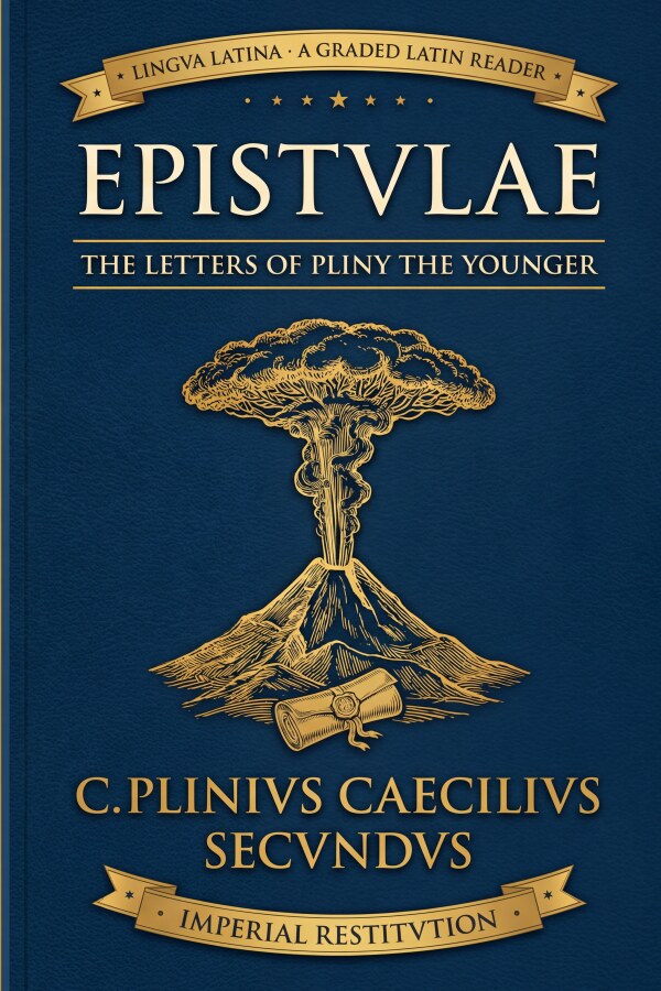 Epistulae book cover — the Letters of Pliny retold for Latin learners