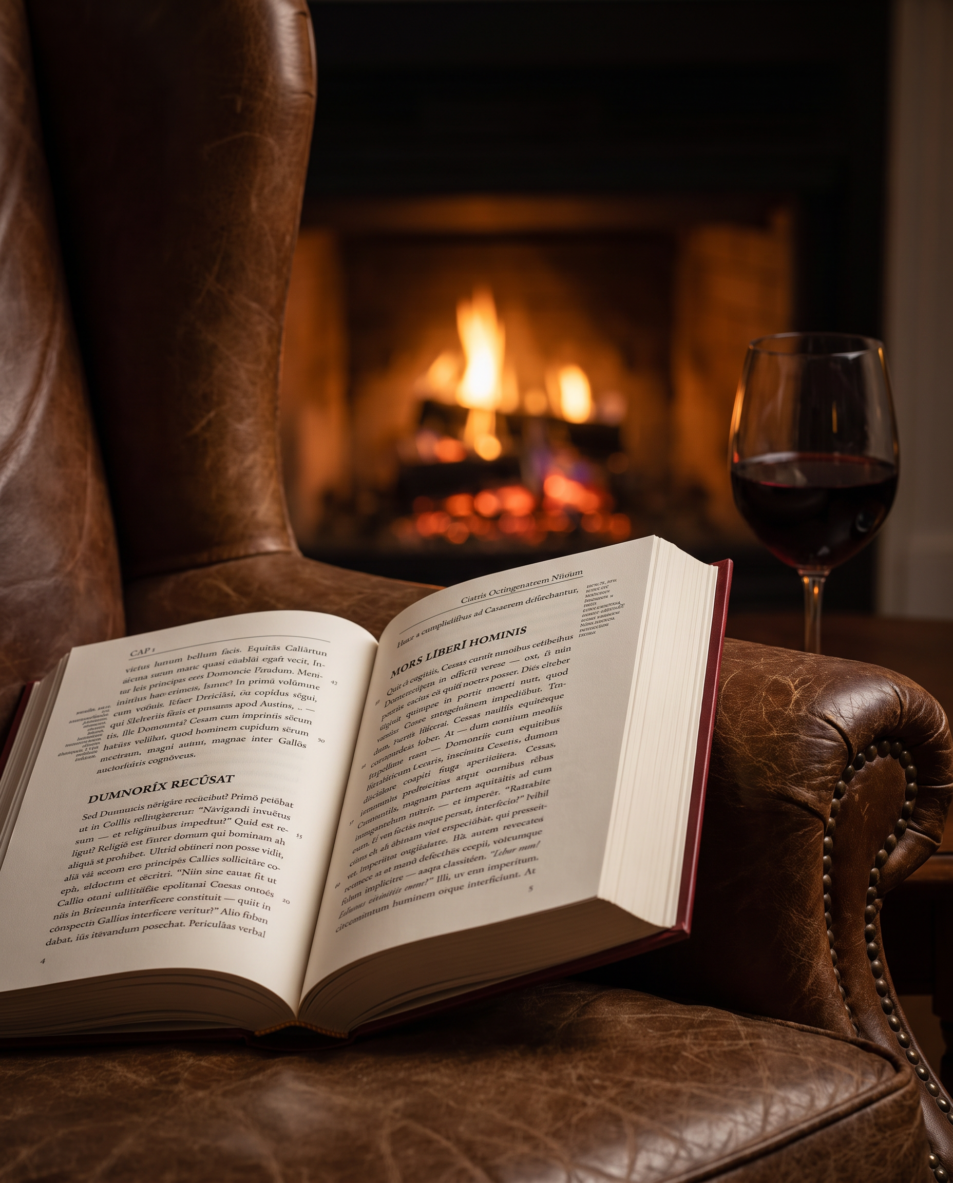 gallico 3 Latin reader — cinematic book photo