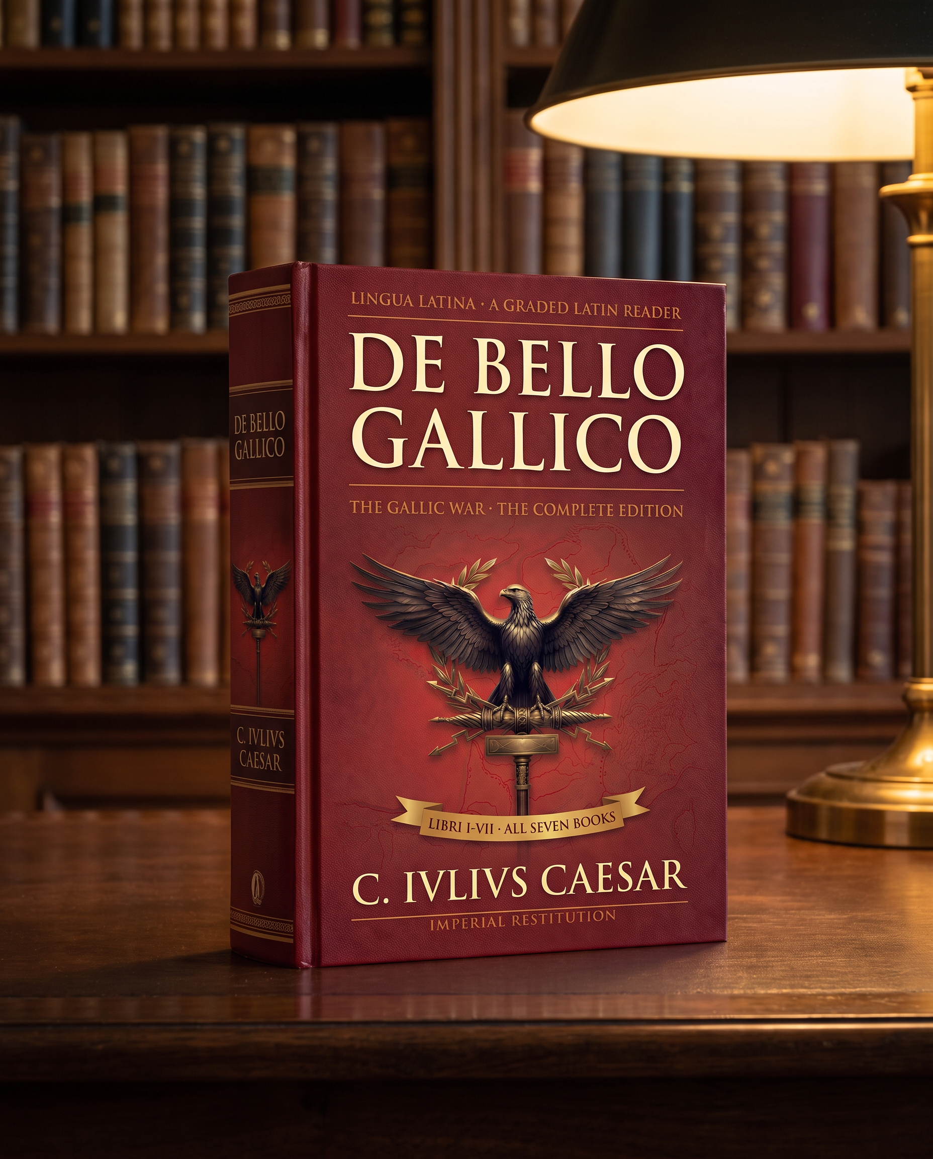 gallico complete Latin reader — cinematic book photo