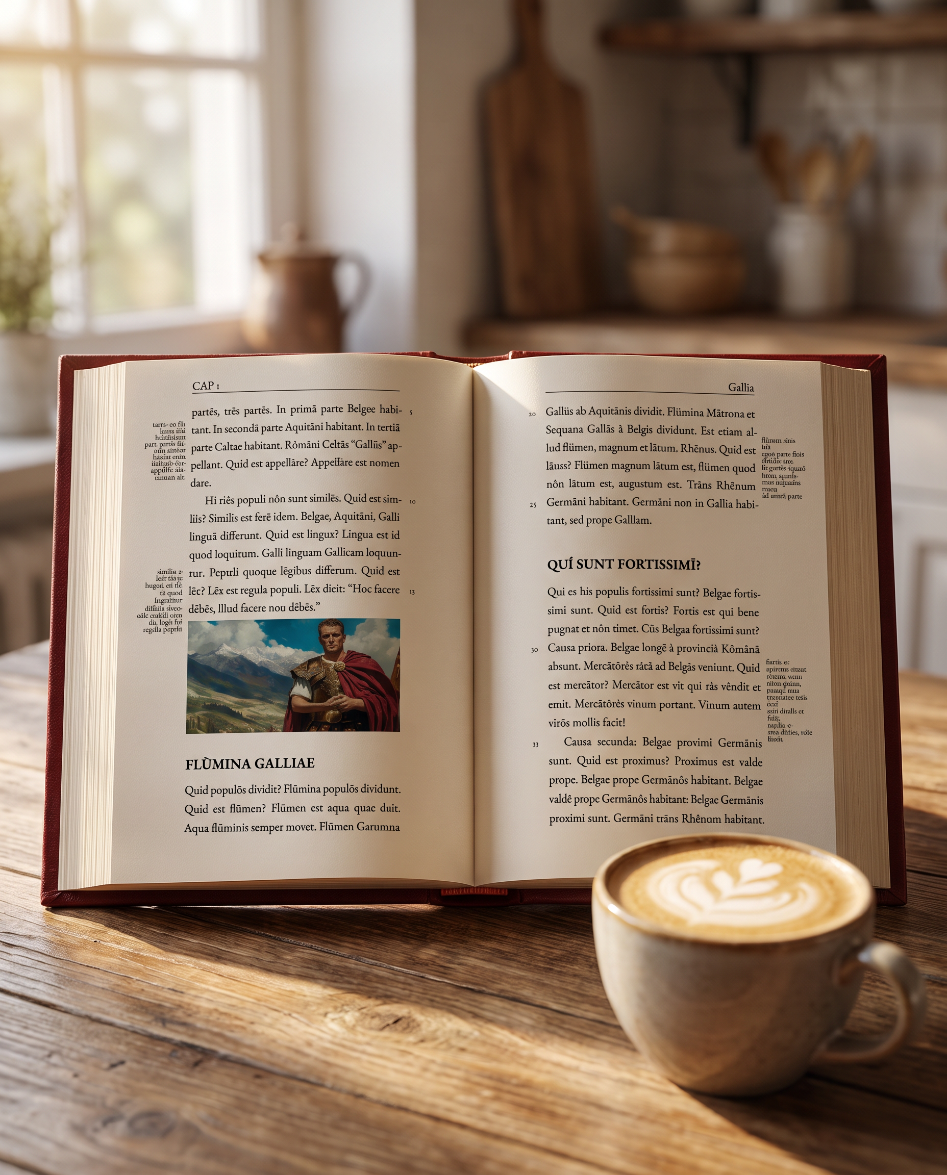 gallico complete Latin reader — cinematic book photo