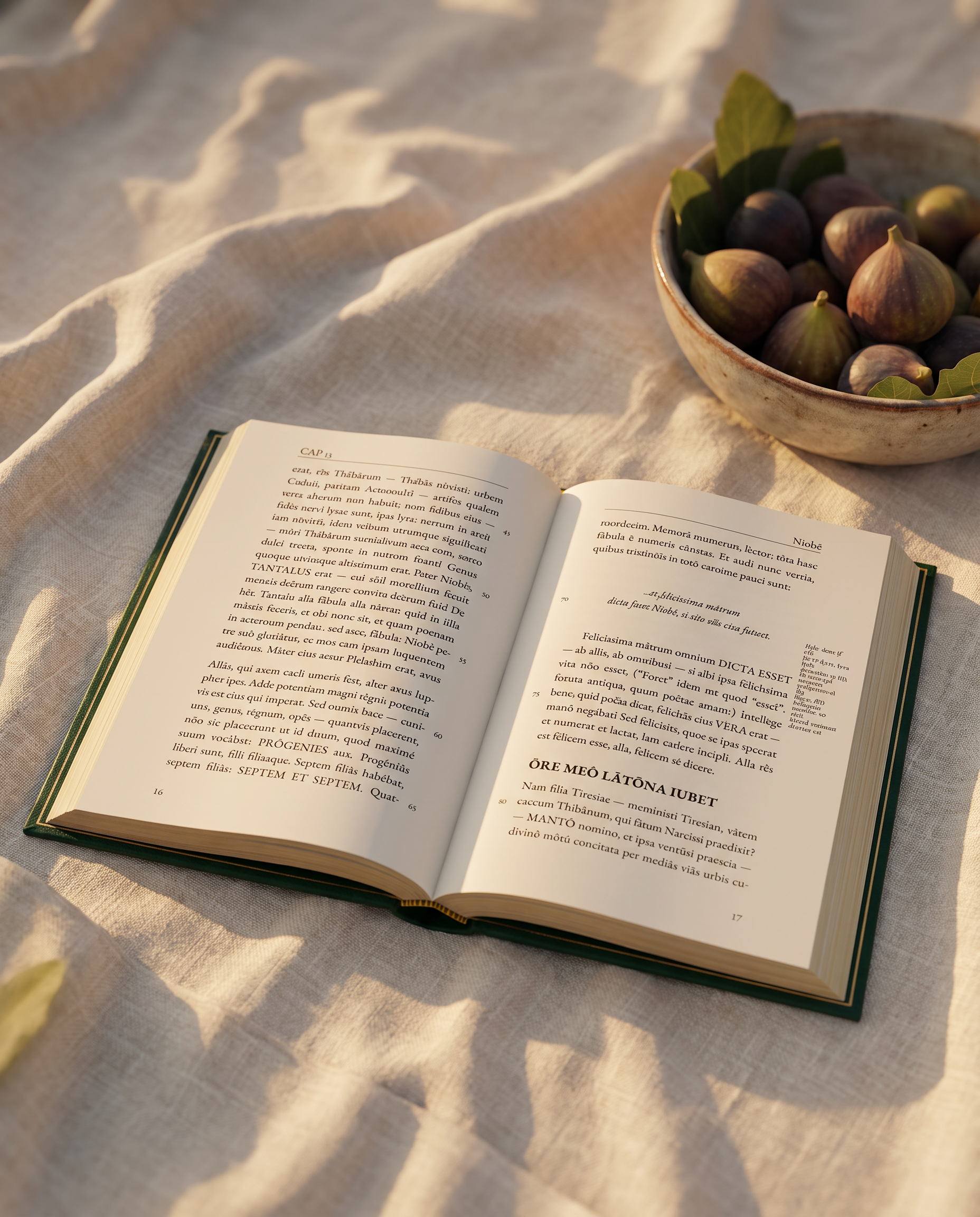 metamorphoses 2 Latin reader — cinematic book photo