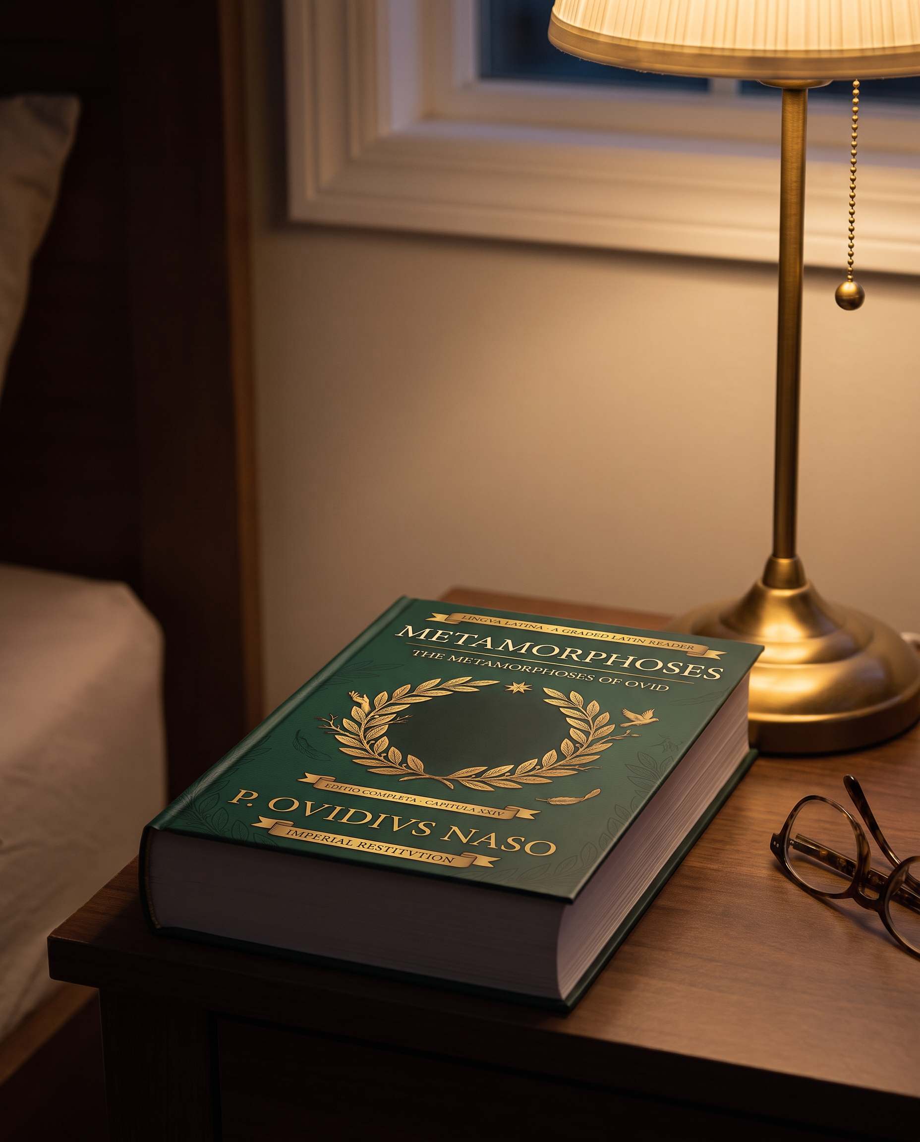 metamorphoses complete Latin reader — cinematic book photo