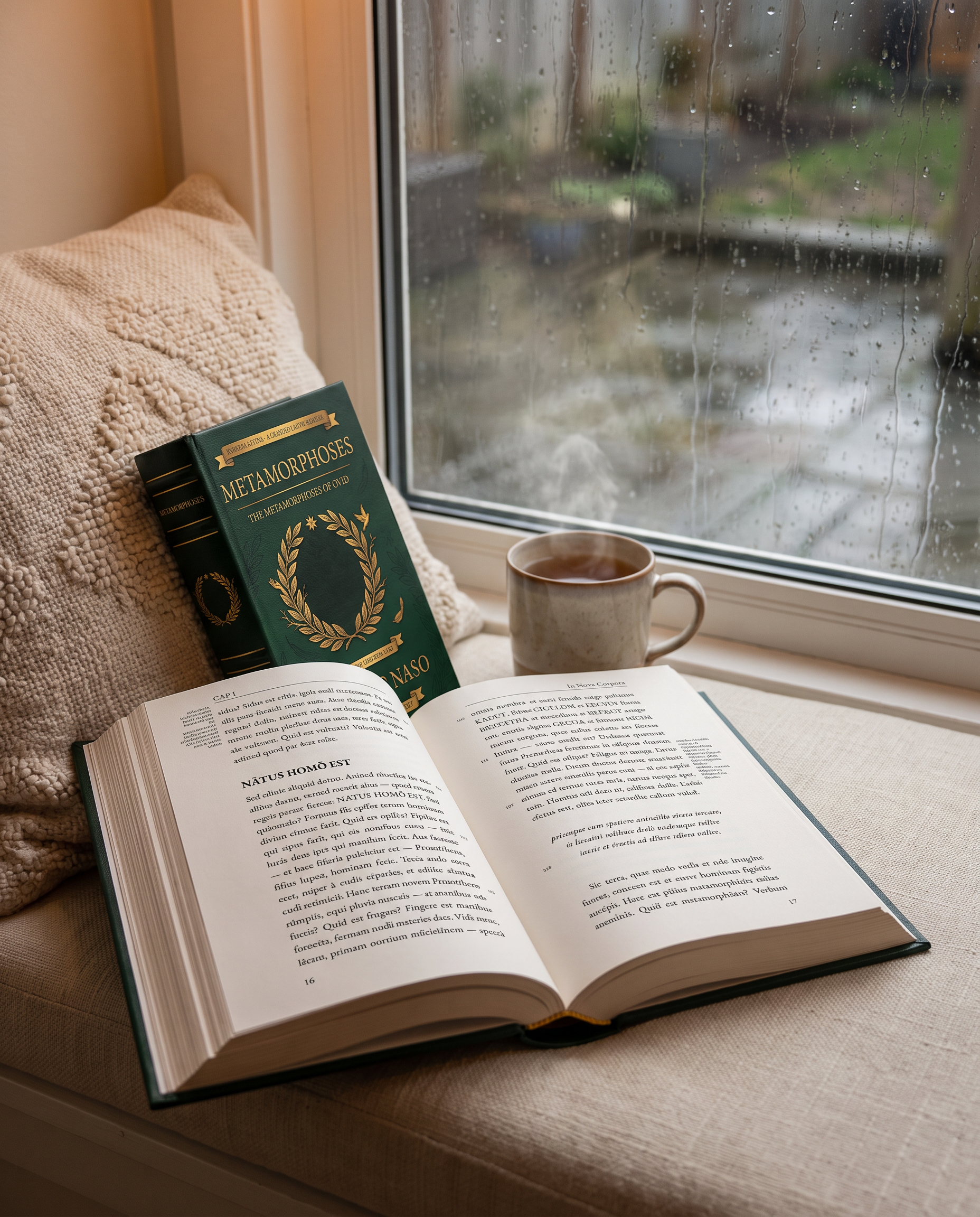 metamorphoses complete Latin reader — cinematic book photo